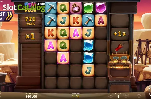 Οθόνη5. Gem Rush Κουλοχέρης