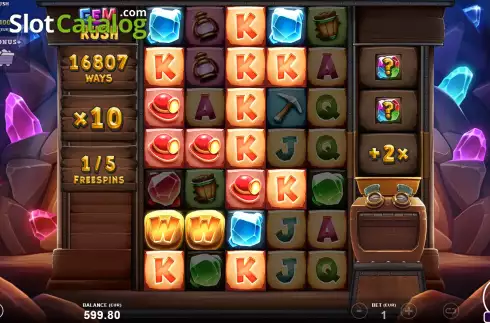 Οθόνη8. Gem Rush Κουλοχέρης