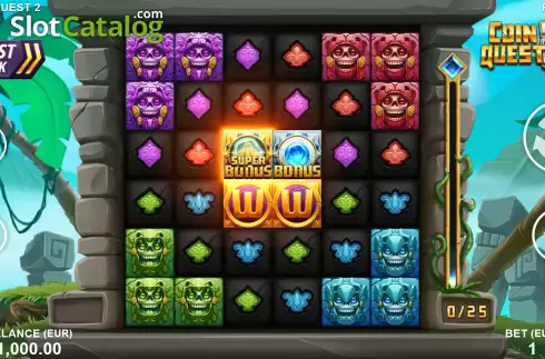 Οθόνη3. Coin Quest 2 Κουλοχέρης 
