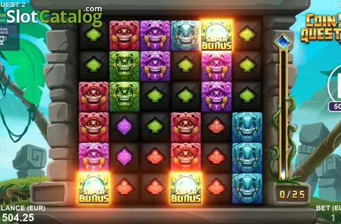 Οθόνη9. Coin Quest 2 Κουλοχέρης 