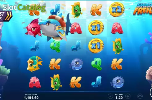 Οθόνη5. Shark Frenzy (Slotmill) Κουλοχέρης