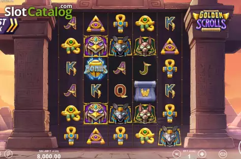 Οθόνη2. Golden Scrolls Κουλοχέρης 