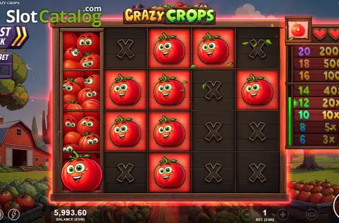 Οθόνη3. Crazy Crops Κουλοχέρης 