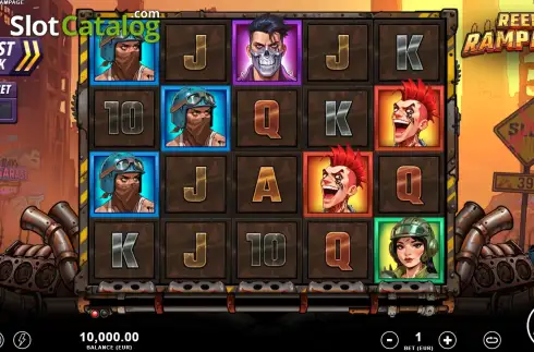 Οθόνη2. Reel Rampage Κουλοχέρης