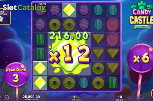 Οθόνη3. Candy Castle (SlotMill) Κουλοχέρης 