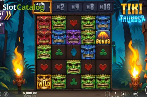 Οθόνη2. Tiki Thunder Κουλοχέρης