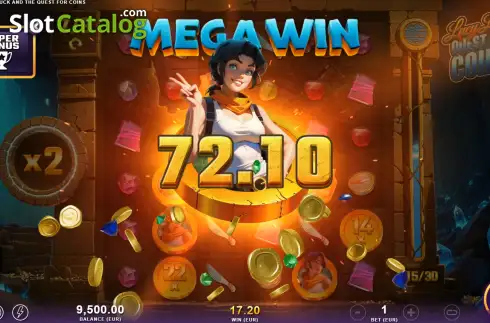 Οθόνη3. Lucy Luck and the Quest for Coins Κουλοχέρης