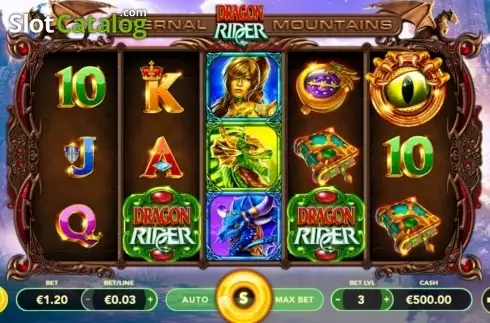 Οθόνη2. Eternal Mountains: Dragon Rider Κουλοχέρης