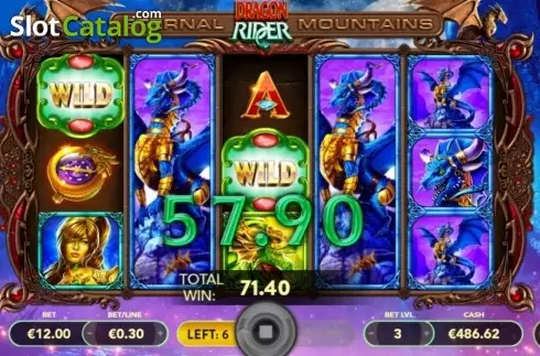 Οθόνη3. Eternal Mountains: Dragon Rider Κουλοχέρης