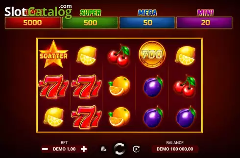 Οθόνη2. Lucky Fruit Spins Κουλοχέρης
