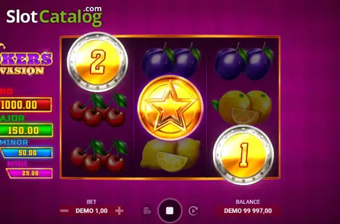 Οθόνη3. Jokers Invasion Κουλοχέρης 