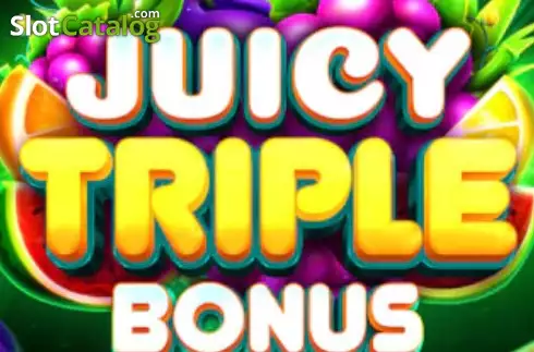 Juicy Triple Bonus Λογότυπο Juicy Triple Bonus Λογότυπο