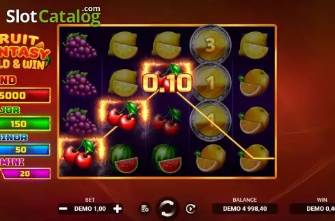 Οθόνη3. Fruit Fantasy Hold and Win Κουλοχέρης