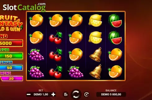 Οθόνη2. Fruit Fantasy Hold and Win Κουλοχέρης