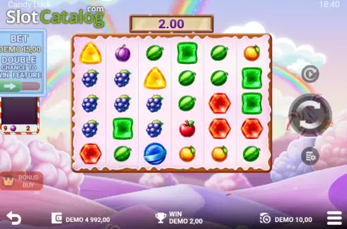 Οθόνη3. Candy Luck Κουλοχέρης