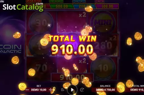 Οθόνη3. Coin Galactic Κουλοχέρης