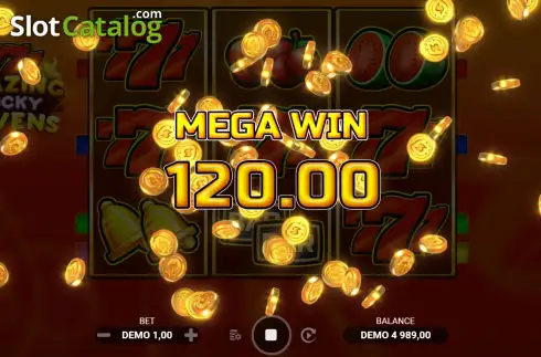Οθόνη3. Blazing Lucky Sevens Κουλοχέρης