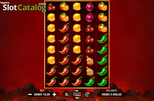 Οθόνη2. Hellfire Peppers Κουλοχέρης