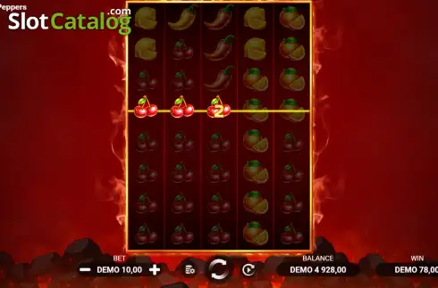 Οθόνη3. Hellfire Peppers Κουλοχέρης