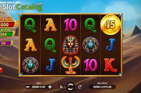 Οθόνη2. Book of Reels Hold & Win Κουλοχέρης