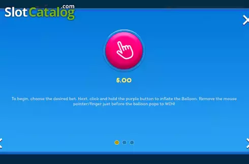 Οθόνη5. Balloon (Smartsoft Gaming) Κουλοχέρης 