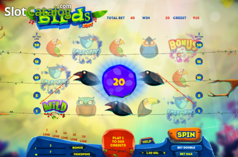 Οθόνη4. Birds Slot Κουλοχέρης
