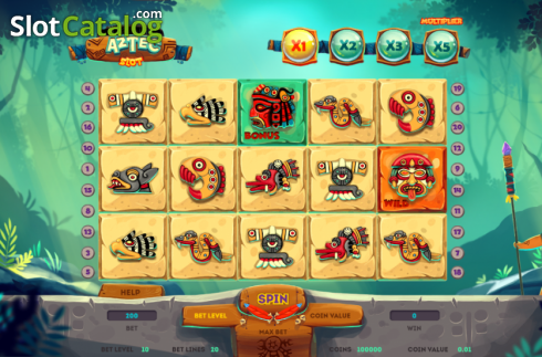 Οθόνη2. Aztec Slot Κουλοχέρης 