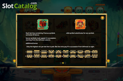 Οθόνη6. Aztec Slot Κουλοχέρης 