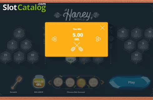 Οθόνη3. Honey World Κουλοχέρης 