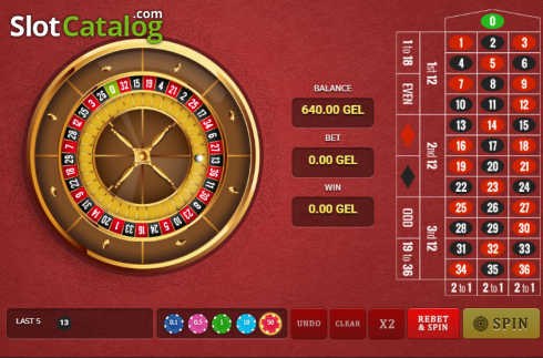 Οθόνη2. Bonus Roulette (Smartsoft Gaming) Κουλοχέρης