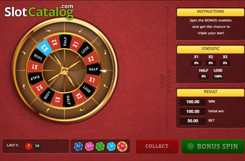Οθόνη4. Bonus Roulette (Smartsoft Gaming) Κουλοχέρης