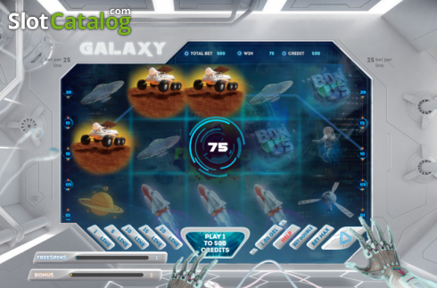 Οθόνη4. Galaxy Slot Κουλοχέρης
