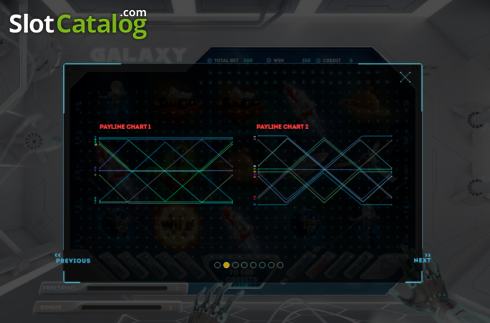 Οθόνη6. Galaxy Slot Κουλοχέρης