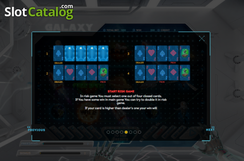 Οθόνη9. Galaxy Slot Κουλοχέρης
