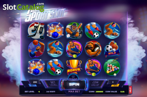 Οθόνη2. Sport Slot Κουλοχέρης