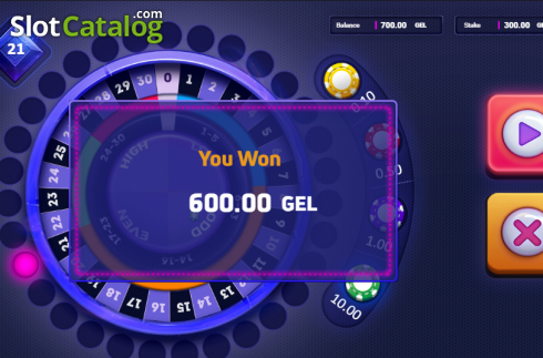 Οθόνη3. Lucky Wheel Deluxe (Smartsoft Gaming) Κουλοχέρης