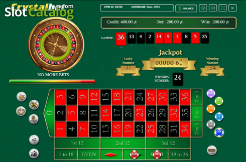 Οθόνη4. Virtual Classic Roulette Κουλοχέρης 