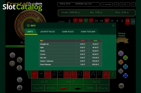 Οθόνη5. Virtual Classic Roulette Κουλοχέρης 
