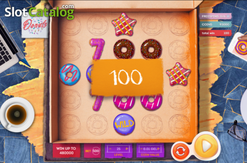 Οθόνη3. Donut City (Smartsoft Gaming) Κουλοχέρης