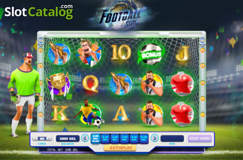 Οθόνη2. Football Slot (Smartsoft Gaming) Κουλοχέρης