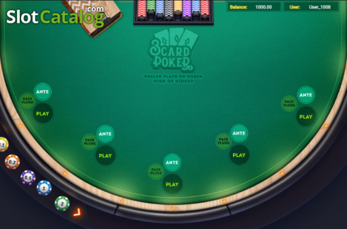 Οθόνη2. 3 Card Poker (Smartsoft Gaming) Κουλοχέρης
