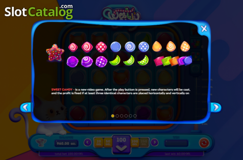 Οθόνη5. Sweet Candy (Smartsoft Gaming) Κουλοχέρης
