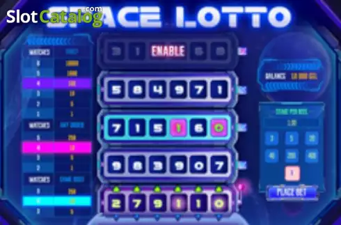 Space Lotto Λογότυπο