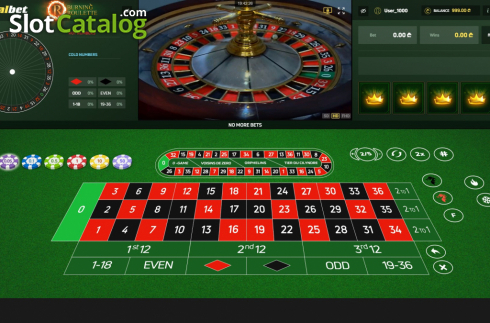 Οθόνη2. Burning Roulette Κουλοχέρης