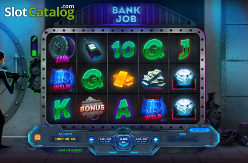 Οθόνη2. Bank Job (Smartsoft Gaming) Κουλοχέρης