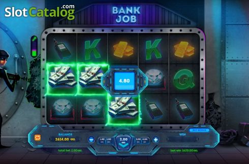Οθόνη4. Bank Job (Smartsoft Gaming) Κουλοχέρης