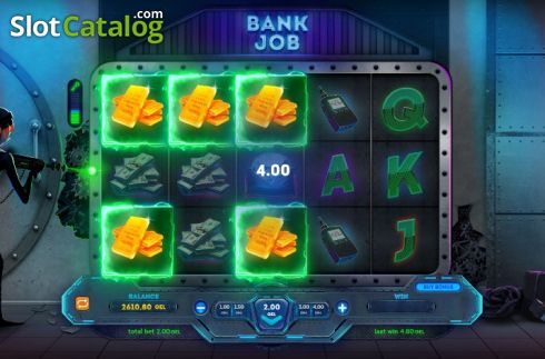 Οθόνη5. Bank Job (Smartsoft Gaming) Κουλοχέρης