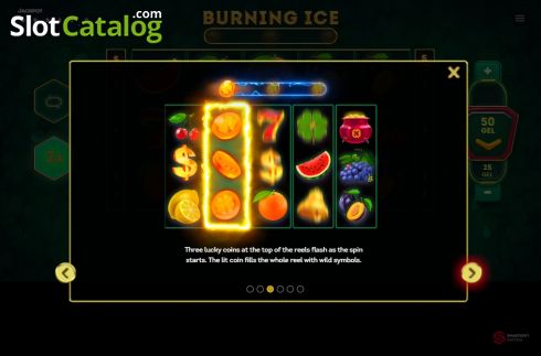 Οθόνη8. Burning Ice (Smartsoft Gaming) Κουλοχέρης