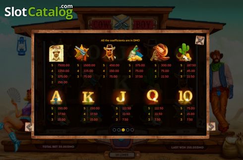 Οθόνη9. Cowboy (Smartsoft Gaming) Κουλοχέρης