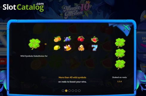 Οθόνη7. Magic Garden 10 Κουλοχέρης